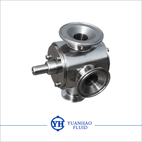 灌装三通转阀   (灌装机配件 灌装零部件)  Filling machine valve